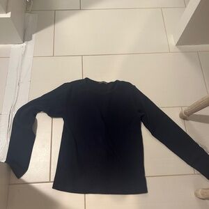 Brandy mellive navy blue shirt